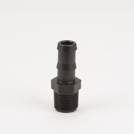PP Adapter 3/4-inch MNPT X 3/4-inch HB | HB075 | Banjo Corporation | Category-Adapter, Connector Type-HB, Connector Type-Male NPT