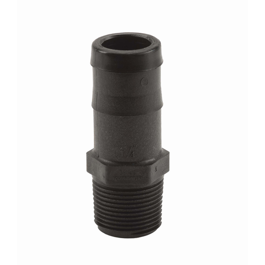 PP Adapter 1-inch MNPT X 1 1/4-inch HB | HB100-125 | Banjo Corporation | Category-Adapter, Connector Type-HB, Connector Type-Male NPT