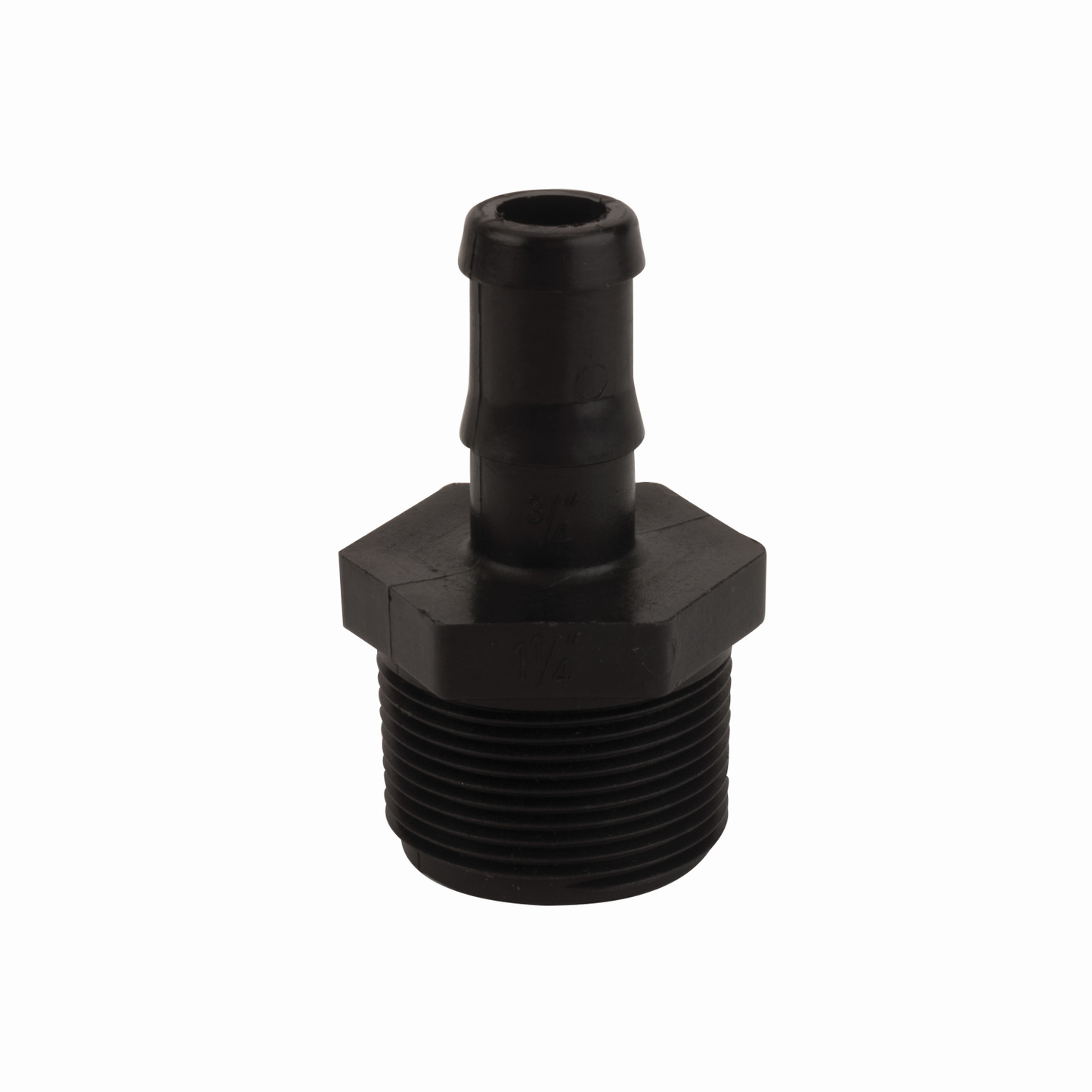 PP Adapter 1 1/4-inch MNPT X 3/4-inch HB | HB125-075 | Banjo Corporation | Category-Adapter, Connector Type-HB, Connector Type-Male NPT