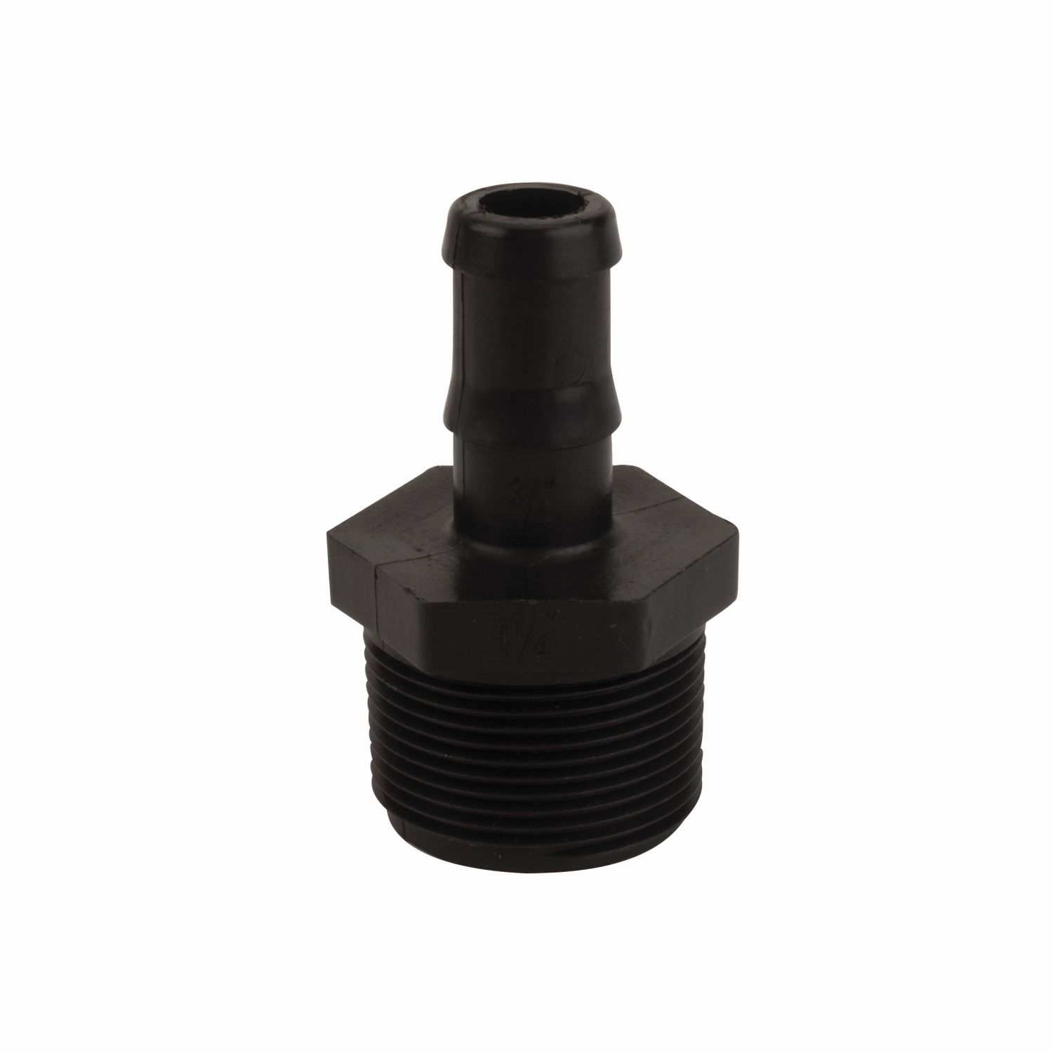 PP Adapter 1 1/4-inch MNPT X 3/4-inch HB | HB125-075 | Banjo Corporation | Category-Adapter, Connector Type-HB, Connector Type-Male NPT