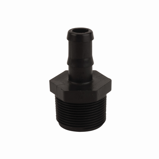 PP Adapter 1 1/4-inch MNPT X 3/4-inch HB | HB125-075 | Banjo Corporation | Category-Adapter, Connector Type-HB, Connector Type-Male NPT