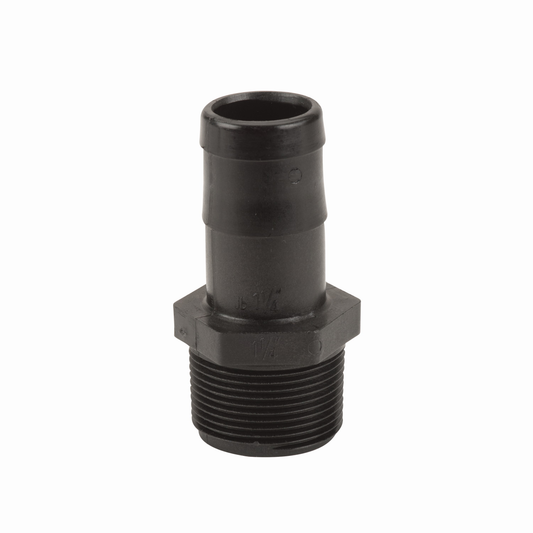 PP Adapter 1 1/4-inch MNPT X 1 1/4-inch HB | HB125 | Banjo Corporation | Category-Adapter, Connector Type-HB, Connector Type-Male NPT