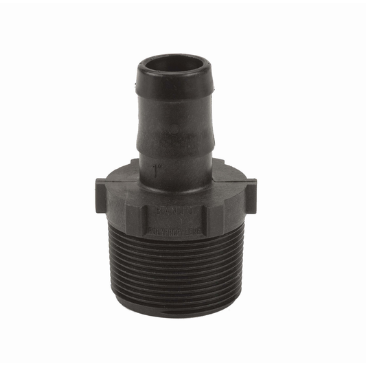 1 1/2-inch Hose Barb to Male NPT | HB150-100 | Banjo Corporation | Category-Adapter, Connector Type-HB, Connector Type-Male NPT