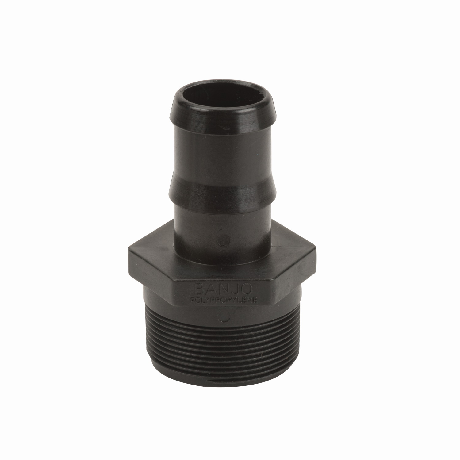 PP Adapter 2-inch MNPT X 1 1/2-inch HB | HB200-150 | Banjo Corporation | Category-Adapter, Connector Type-HB, Connector Type-Male NPT