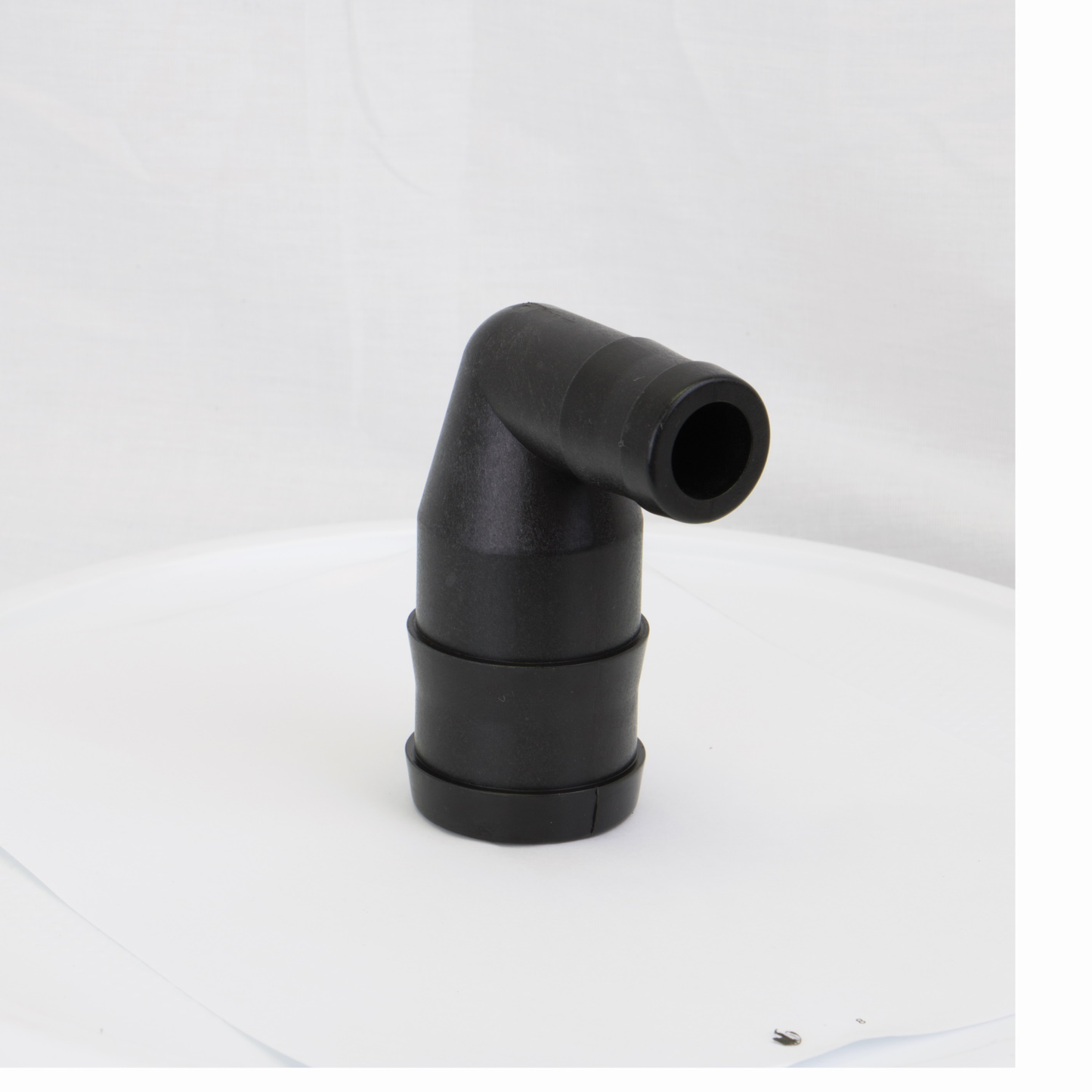 PP Elbow 90 DEG 2-inch HB X 1 1/4-inch HB | HBB20012590 | Banjo Corporation | Category-Elbow, Connector Type-HB, Material-Polypropylene