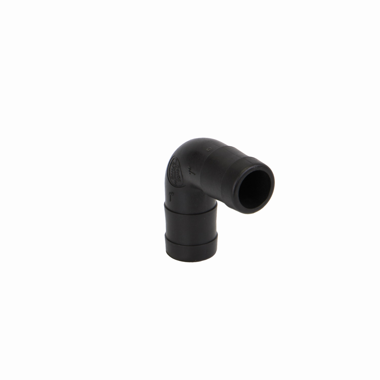 PP Elbow 90 DEG 1-inch HB X 1-inch HB | HBEL100-90 | Banjo Corporation | Category-Elbow, Connector Type-HB, Material-Polypropylene