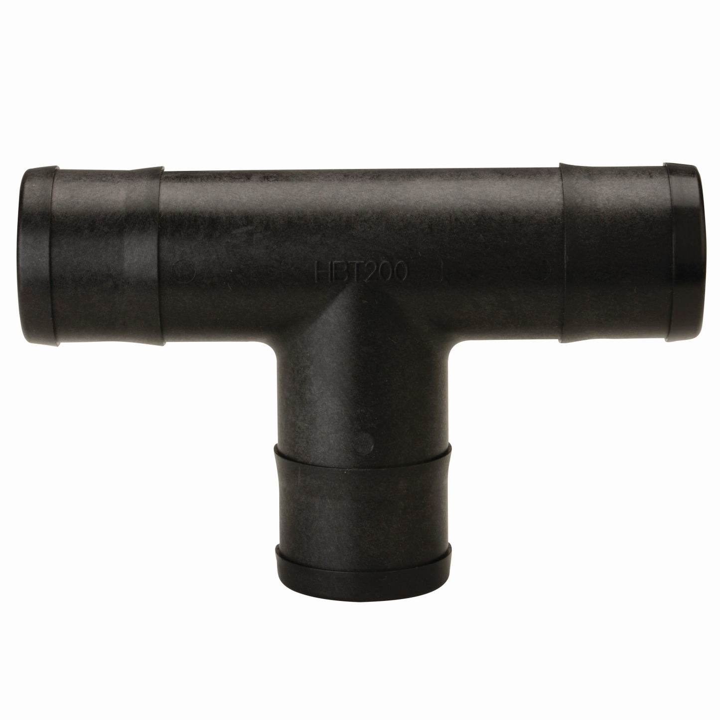 PP Tee 2-inch HB X 2-inch HB | HBT200 | Banjo Corporation | Category-Tee, Connector Type-HB, Material-Polypropylene