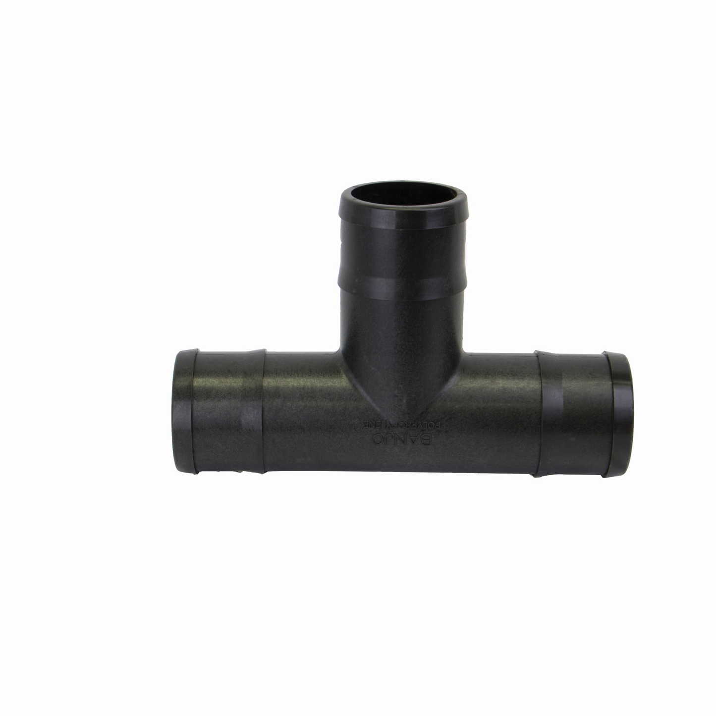 PP Tee 3-inch HB X 3-inch HB | HBT300 | Banjo Corporation | Category-Tee, Connector Type-HB, Material-Polypropylene