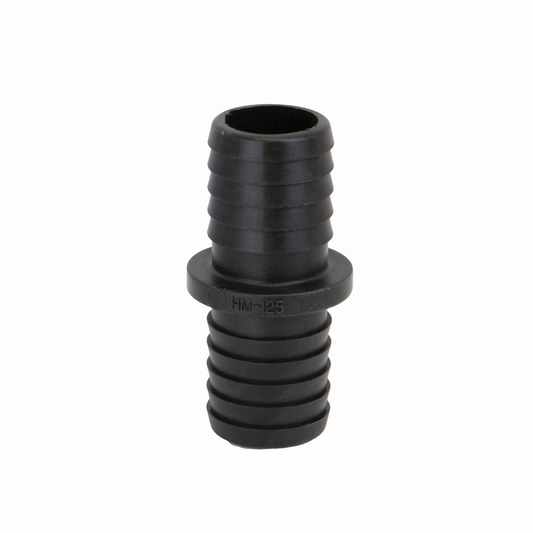 PP Adapter 1 1/4-inch HB X 1 1/4-inch HB | HM125 | Banjo Corporation | Category-Adapter, Connector Type-HB, Material-Polypropylene
