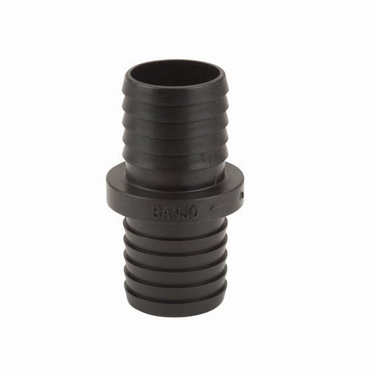 PP Adapter 1 1/2-inch HB X 1 1/2-inch HB | HM150 | Banjo Corporation | Category-Adapter, Connector Type-HB, Material-Polypropylene