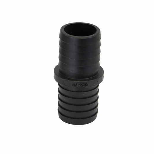 PP Adapter 2-inch HB X 2-inch HB | HM200 | Banjo Corporation | Category-Adapter, Connector Type-HB, Material-Polypropylene