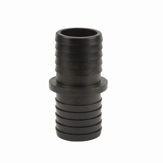 PP Adapter 3-inch HB X 3-inch HB | HM300 | Banjo Corporation | Category-Adapter, Connector Type-HB, Material-Polypropylene