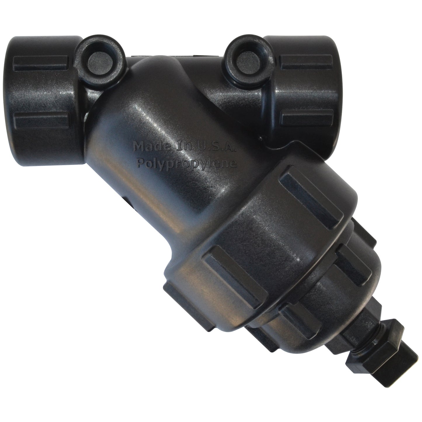 Line Strainer Y 1-inch Female NPT 40 Mesh SS Screen | LS10040 | TerreMax | Category-Line Strainer, Connector Type-Female NPT, Material-Polypropylene