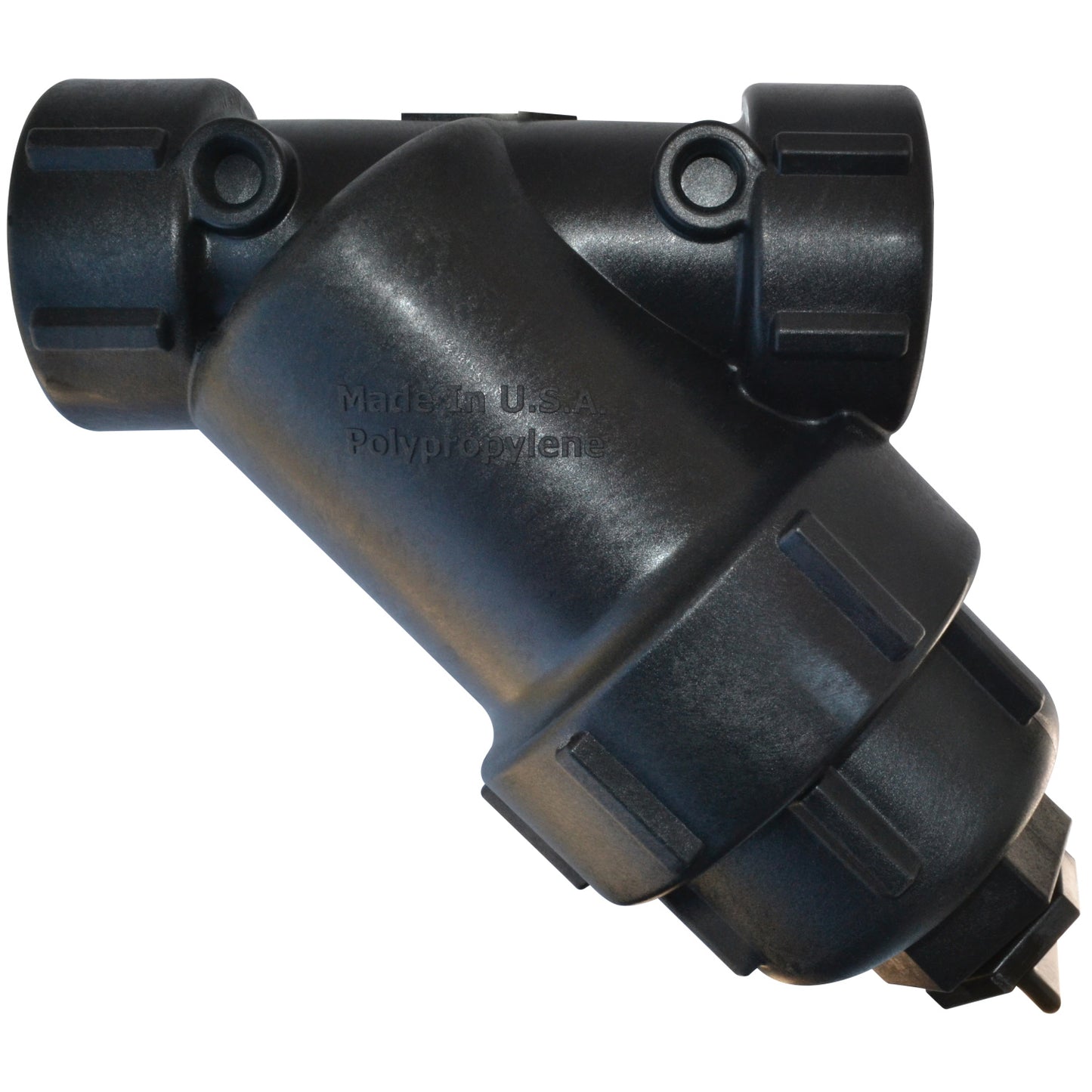 Line Strainer Y 2-inch Female NPT 12 Mesh SS Screen | LS20012 | TerreMax | Category-Line Strainer, Connector Type-Female NPT, Material-Polypropylene