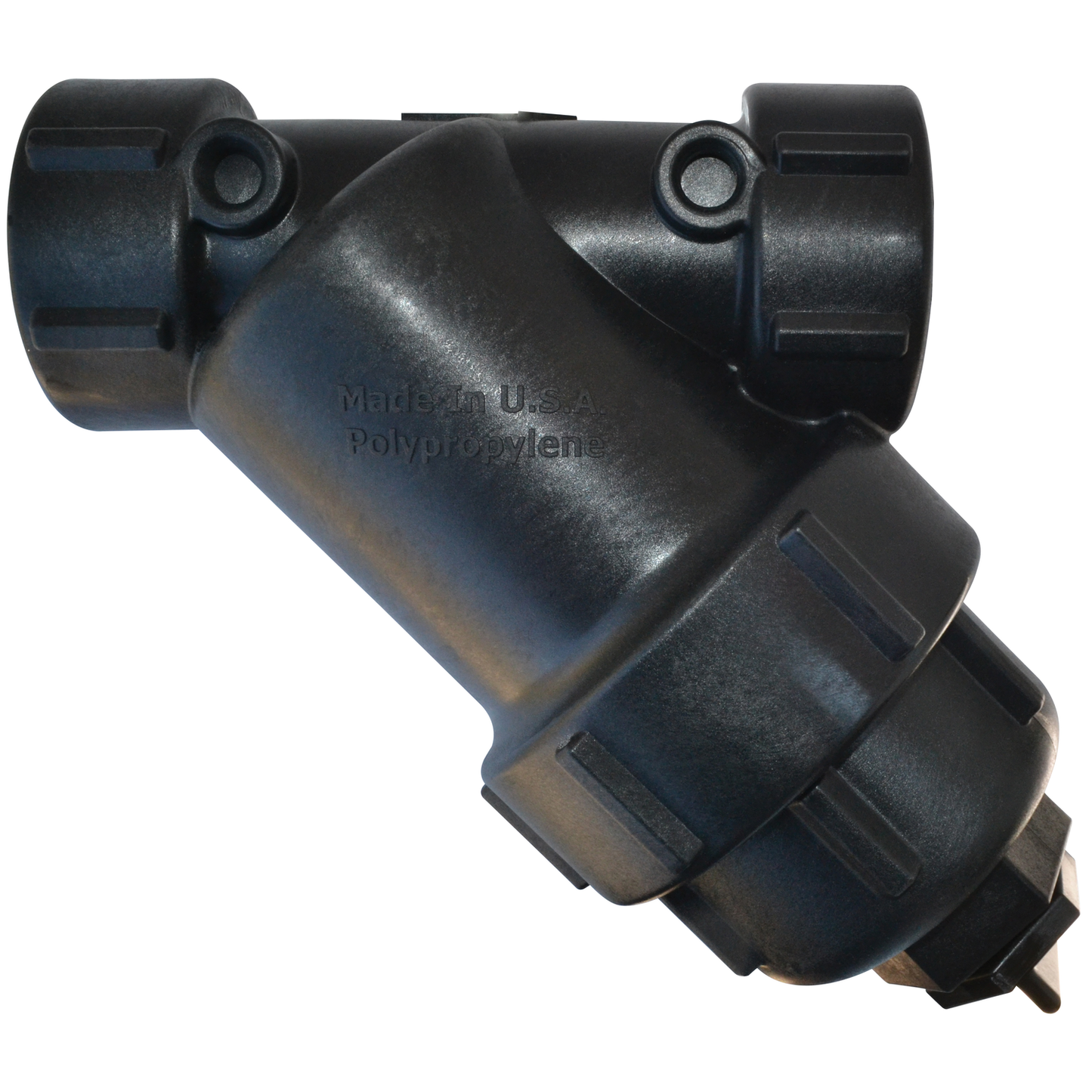 Line Strainer Y 2-inch Female NPT 20 Mesh SS Screen | LS20020 | TerreMax | Category-Line Strainer, Connector Type-Female NPT, Material-Polypropylene