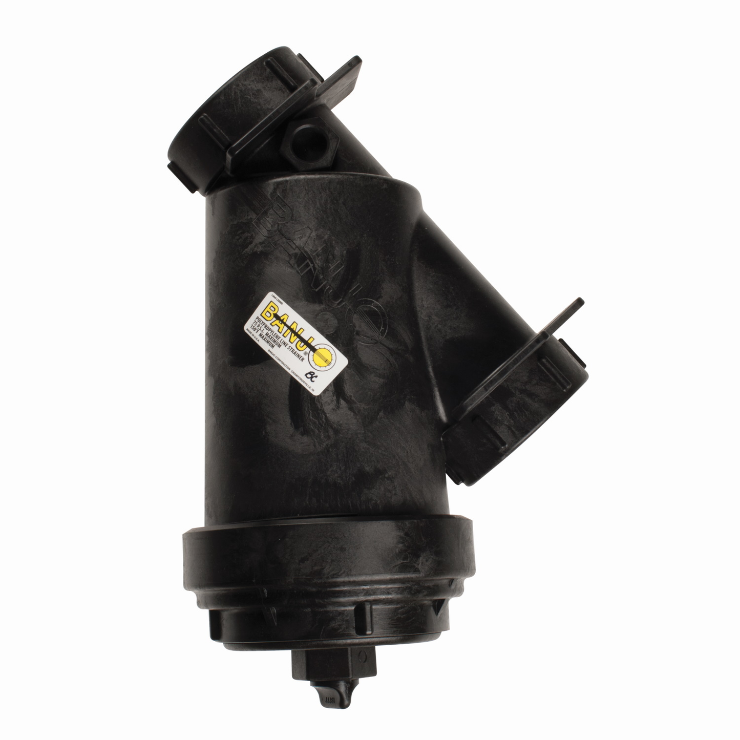 3-inch X 3-inch Y Strainer w/ 20 Mesh Screen | LSM300-20 | Banjo Corporation | Category-Line Strainer, Connector Type-Female NPT, Material-Polypropylene