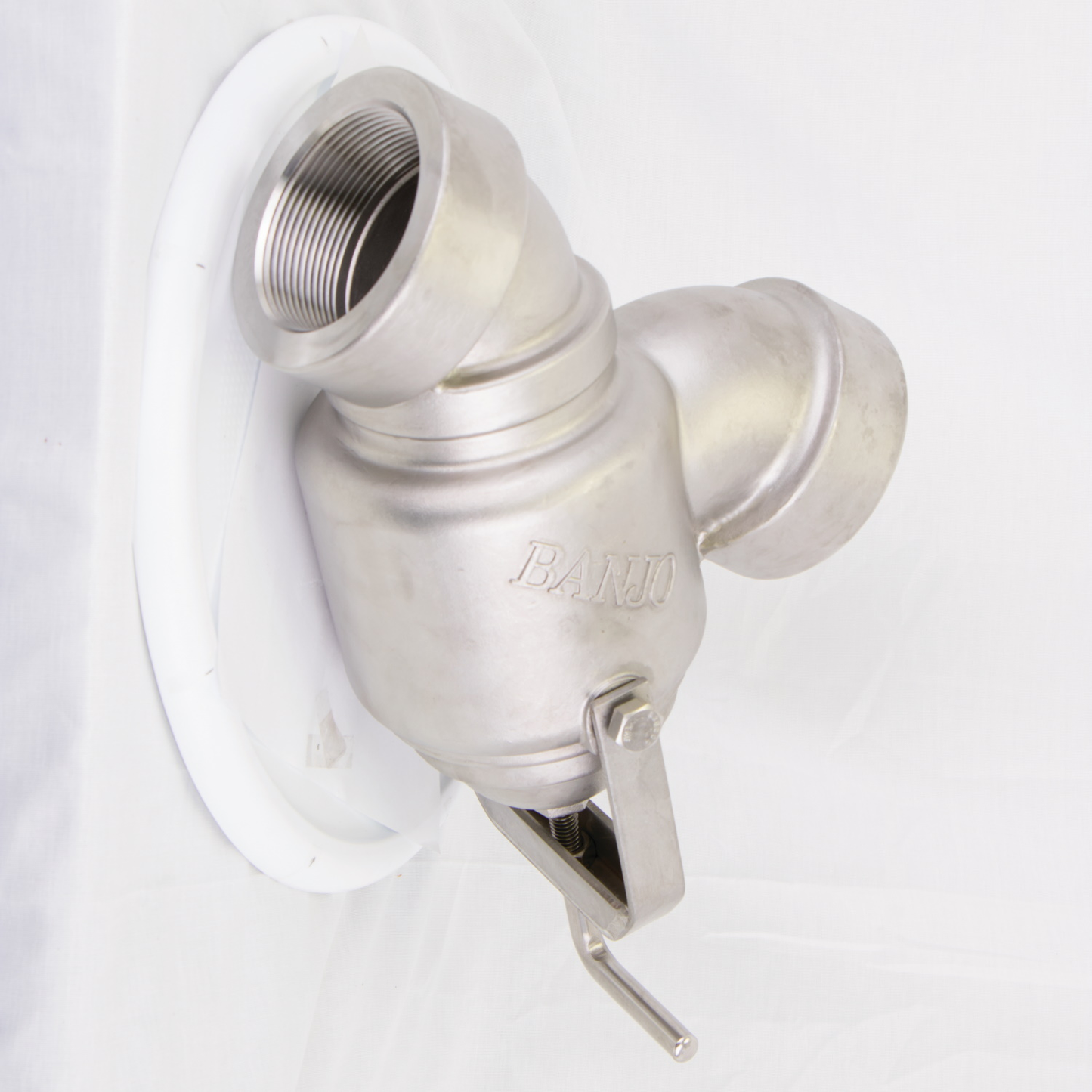 3-inch SS Line Strainer Body, Cap, Gasket | LSS300-BC | Banjo Corporation | Category-Line Strainer, Connector Type-Female NPT, Material-Stainless Steel