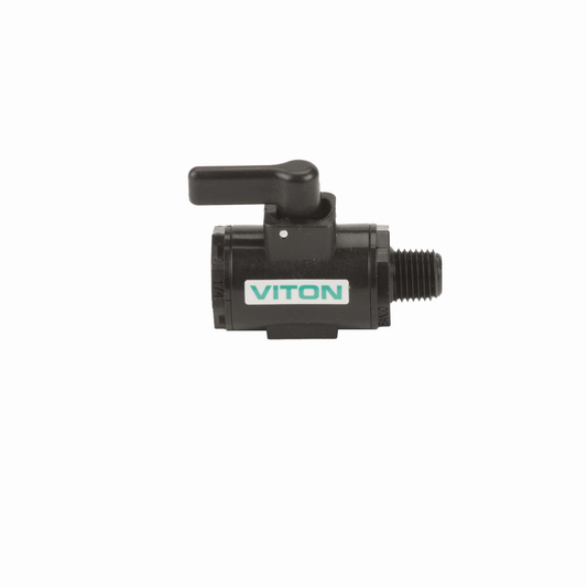 PP Valve Micro 1/4-inch FNPT X 1/4-inch MNPT | LV025MTV | Banjo Corporation | Category-Valve, Connector Type-Female NPT, Connector Type-Male NPT