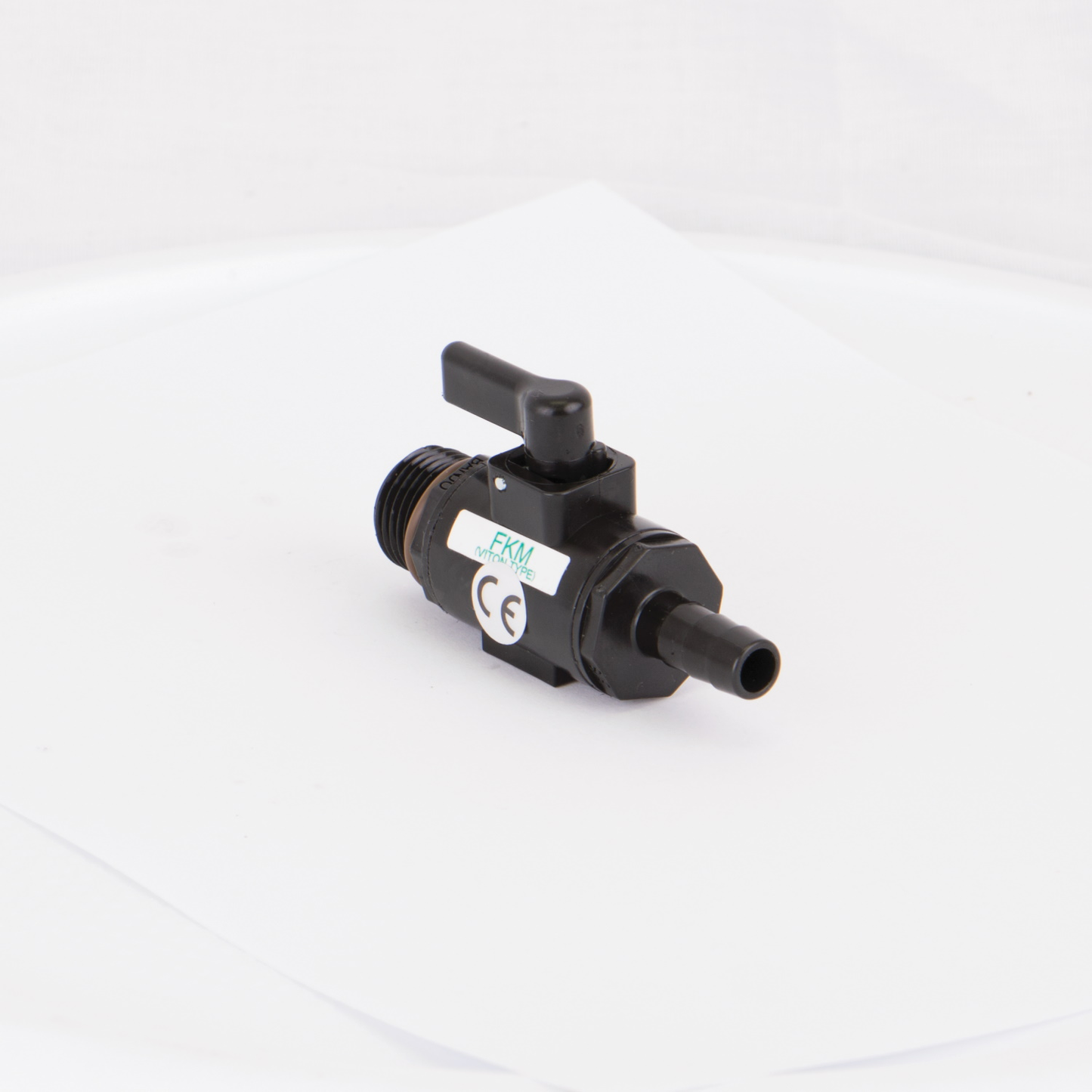PP Valve Micro 3/8-inch HB X 1/2-inch MNPT | LVHB038050MTV | Banjo Corporation | Category-Valve, Connector Type-HB, Connector Type-Male NPT