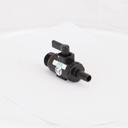 PP Valve Micro 3/8-inch HB X 1/2-inch MNPT | LVHB038050MTV | Banjo Corporation | Category-Valve, Connector Type-HB, Connector Type-Male NPT