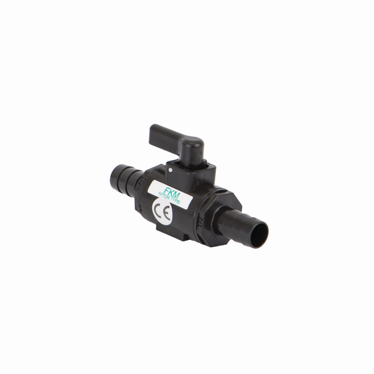 PP Valve Micro 1/2-inch HB X 1/2-inch HB | LVHB050V | Banjo Corporation | Category-Valve, Connector Type-HB, Material-Polypropylene