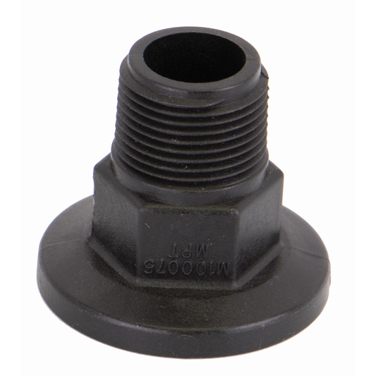 PP Adapter 1-inch FLG X 3/4-inch MNPT | M100075MPT | Banjo Corporation | Category-Adapter, Connector Type-Male NPT, Connector Type-Manifold Flange