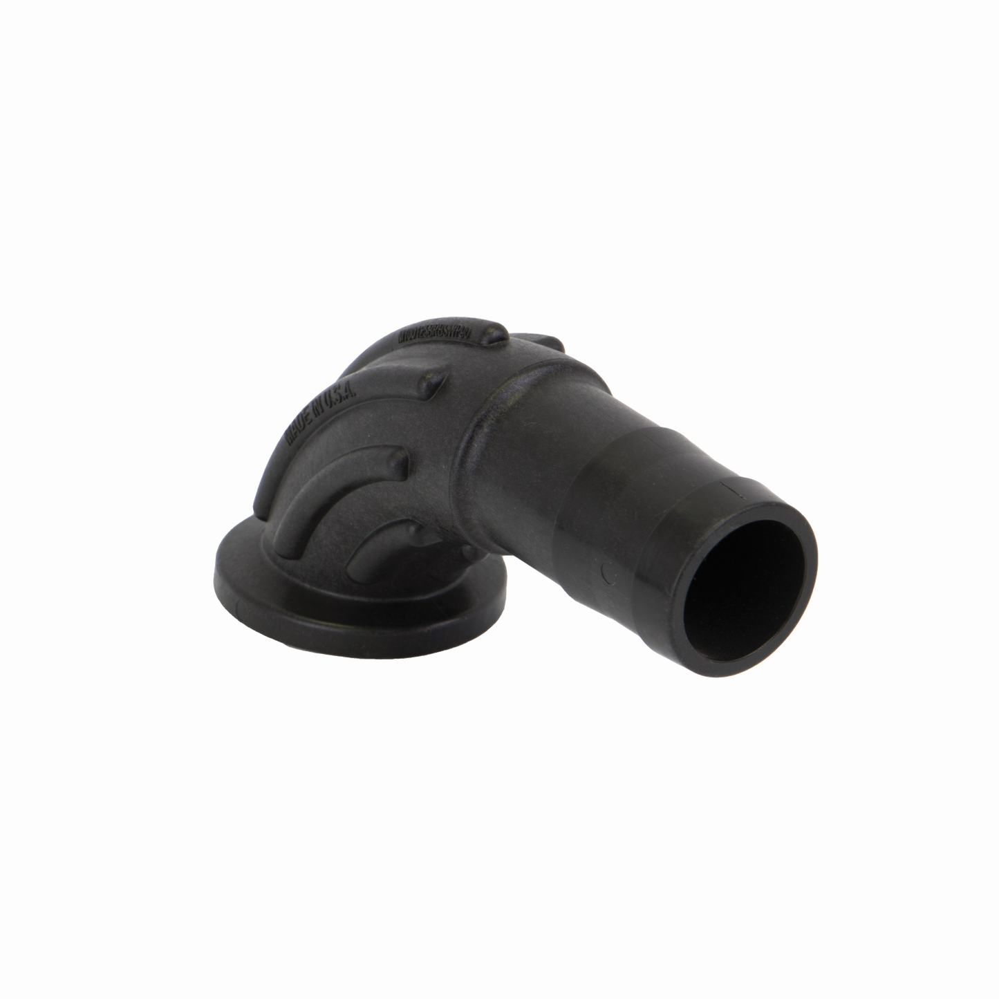 PP Sweep 90 DEG 1-inch FLG X 1 1/4-inch HB | M100125BRBSWP90 | Banjo Corporation | Category-Sweep, Connector Type-HB, Connector Type-Manifold Flange