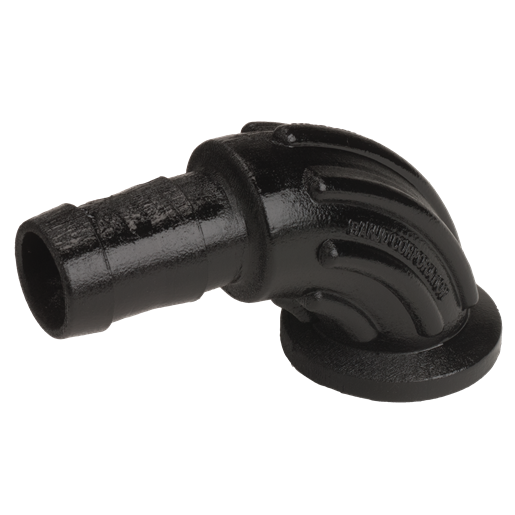 PP Sweep 90 DEG 1-inch FLG X 1-inch HB | M100BRBSWP90 | Banjo Corporation | Category-Sweep, Connector Type-HB, Connector Type-Manifold Flange