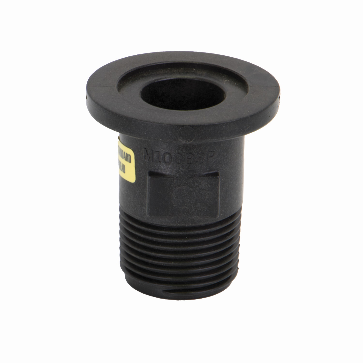 PP Adapter 1-inch FLG X 1-inch MBSP | M100BSP | Banjo Corporation | Category-Adapter, Connector Type-Male BSP, Connector Type-Manifold Flange