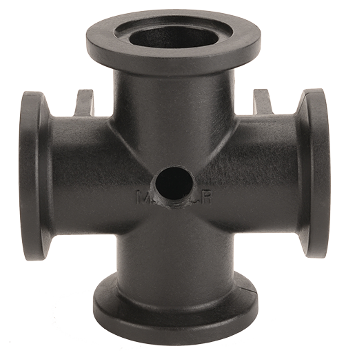 1-inch Manifold Cross w/ 1/4-inch Port | M100CRC1 | Banjo Corporation | Category-Cross, Connector Type-Female NPT, Connector Type-Manifold Flange