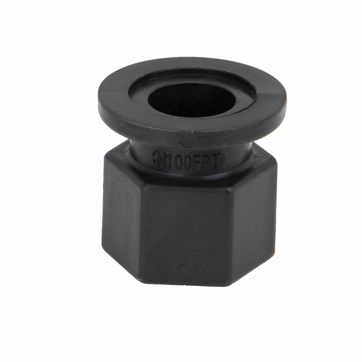 PP Adapter 1-inch FLG X 1-inch FNPT | M100FPT | Banjo Corporation | Category-Adapter, Connector Type-Female NPT, Connector Type-Manifold Flange