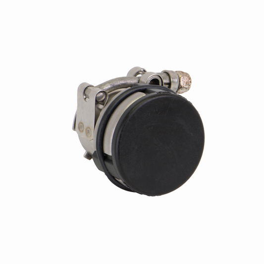 1-inch Flanged Pipe Adapter Cap | M100PAC | Banjo Corporation | Category-Adapter, Connector Type-Manifold Flange, Material-Polypropylene
