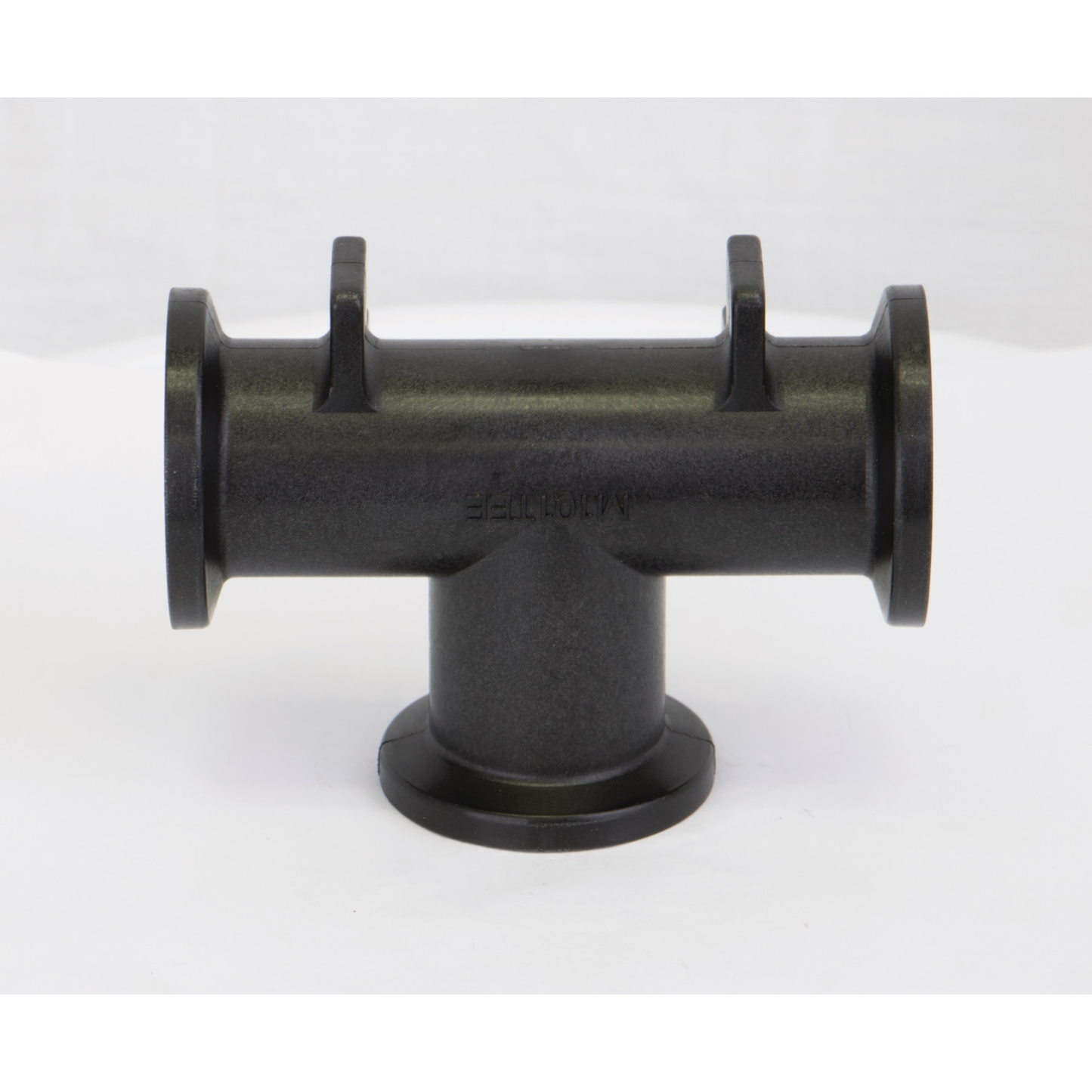 PP Tee Long 1-inch FLG X 1-inch FLG | M101TEE | Banjo Corporation | Category-Tee, Connector Type-Manifold Flange, Material-Polypropylene