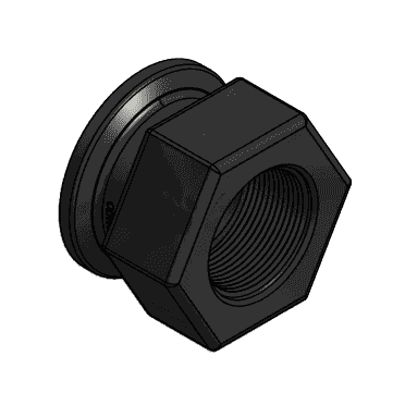 PP Adapter 2-inch FLG X 1 1/2-inch MNPT | M200150FPT | Banjo Corporation | Category-Adapter, Connector Type-Female NPT, Connector Type-Manifold Flange