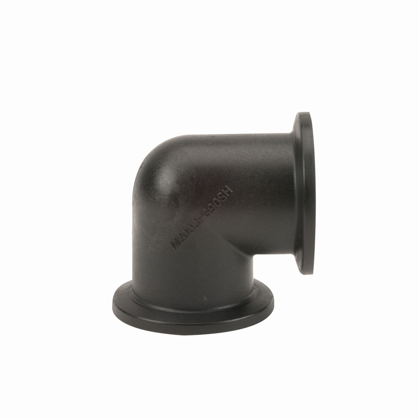 PP Elbow 90 DEG Short 2-inch FLG X 2-inch FLG | M200CPG90SH | Banjo Corporation | Category-Elbow, Connector Type-Manifold Flange, Material-Polypropylene