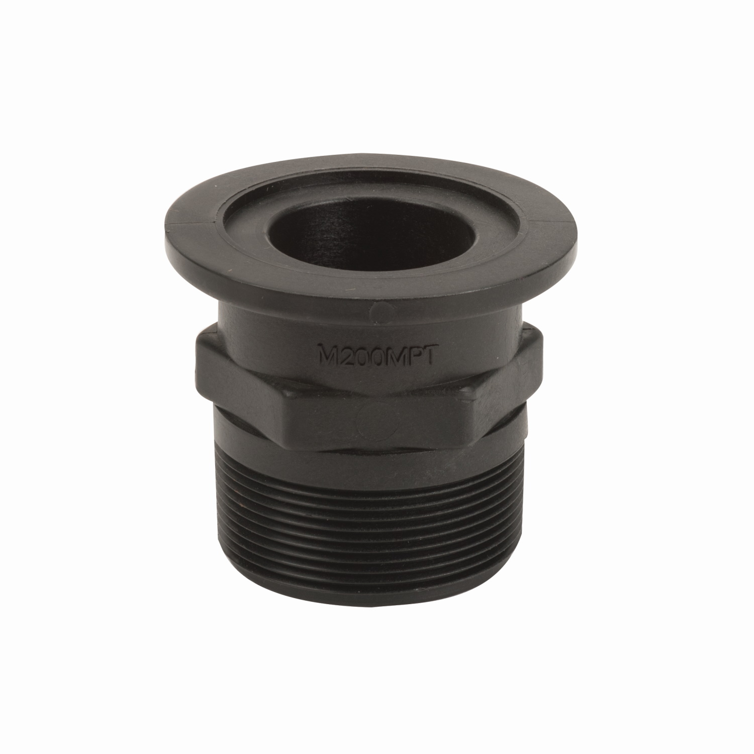 PP Adapter 2-inch MNPT X 2-inch FLG | M200MPT | Banjo Corporation | Category-Adapter, Connector Type-Male NPT, Connector Type-Manifold Flange