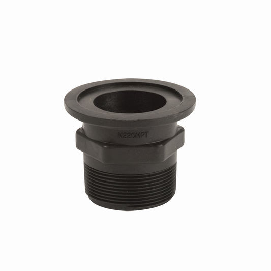 PP Adapter 2-inch FP FLG X 2-inch MNPT | M220MPT | Banjo Corporation | Category-Adapter, Connector Type-Full Port, Connector Type-Male NPT