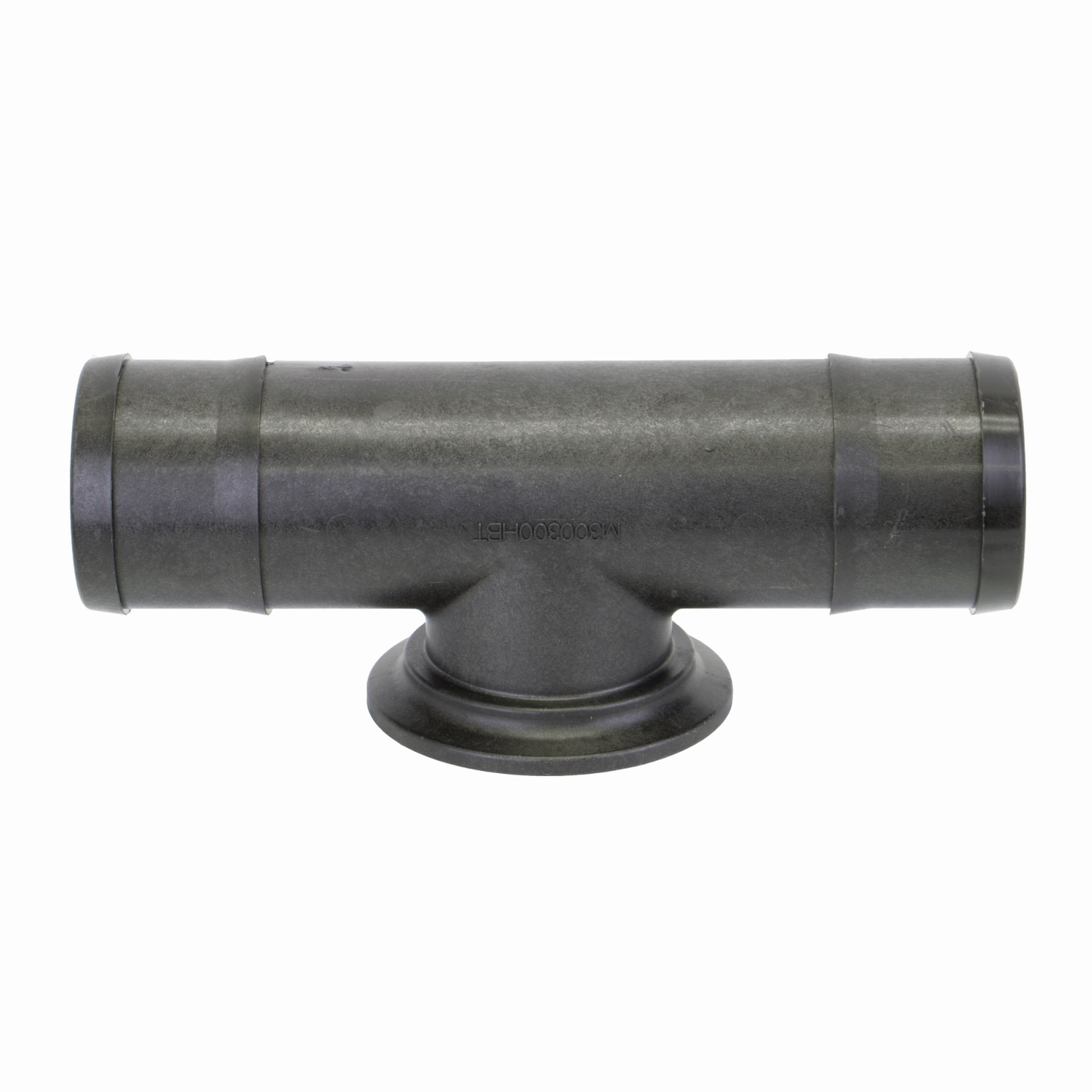 PP Tee 3-inch FLG X 3-inch HB. Category: Tee, Connector Type: HB, Material: Polypropylene, Size: 3-inch. M300300HBT by Banjo Corporation.