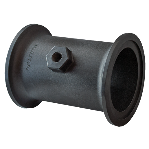 PP Adapter 5 1/2-inch Long 3-inch FLG X 3-inch FLG | M300CPG55G | Banjo Corporation | Category-Adapter, Connector Type-Manifold Flange, Material-Polypropylene