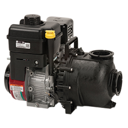 3-inchPoly Manifold Pump w/ 11HP B&S Pro,Electric Start Pull RO | M300P11PRO | Banjo Corporation | Category-Pump, Connector Type-Manifold Flange, Material-Polypropylene