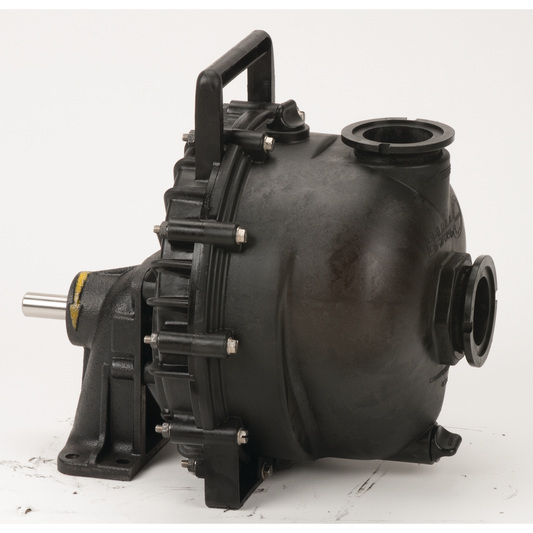 3-inch Poly Manifold Bearing Pedestal w/ 3/4-inch Shaft & 4VN IMPE | M300PB | Banjo Corporation | Category-Pump, Connector Type-Manifold Flange, Material-Polypropylene
