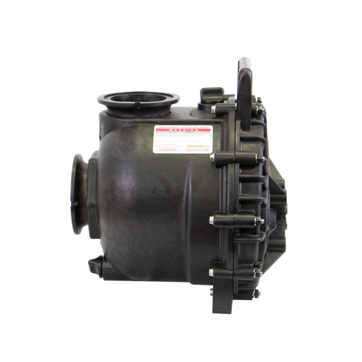 3-inch Poly Manifold Pump Only w/ 3/4-inch Shaft & 4VN Impeller | M300PO | Banjo Corporation | Category-Pump, Connector Type-Manifold Flange, Material-Polypropylene
