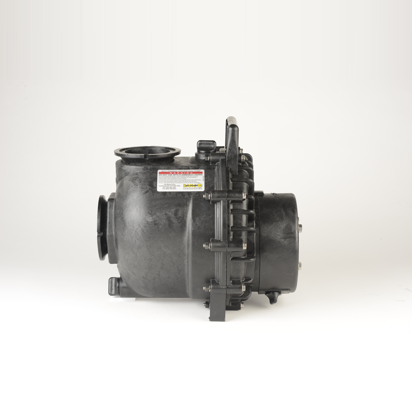 3-inch Poly Manifold WS Pump Only | M300POW6 | Banjo Corporation | Category-Pump, Connector Type-Manifold Flange, Material-Polypropylene