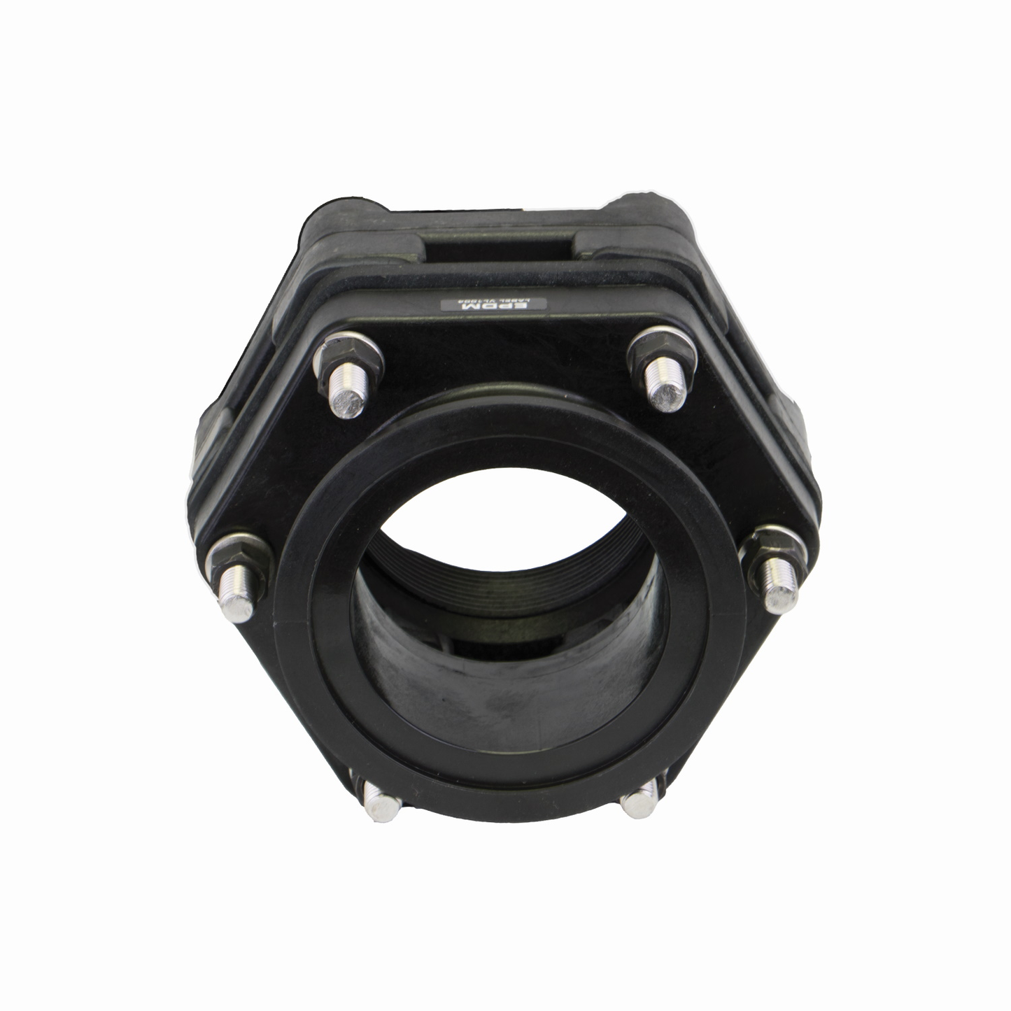 3-inch Flange X 3-inch Female Thread BD Bolted Tank Fitting | MBF300BD | Banjo Corporation | Category-Bulkhead, Connector Type-Female NPT, Connector Type-Manifold Flange