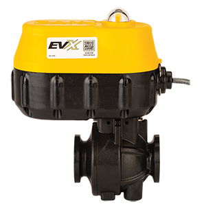 1-inch MEVX 3/4-inch SEC WWC 3W 24V | MEVX10024 | Banjo Corporation | Category-Valve, Connector Type-Manifold Flange, Material-Polypropylene