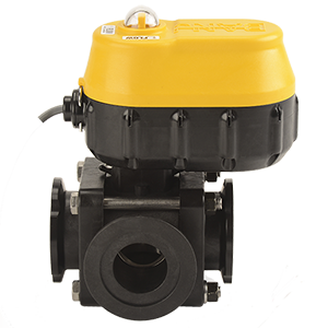 2-inch MEVX SP Side Load 4S 4W REG | MEVXR200SL | Banjo Corporation | Category-Valve, Connector Type-Manifold Flange, Material-Polypropylene