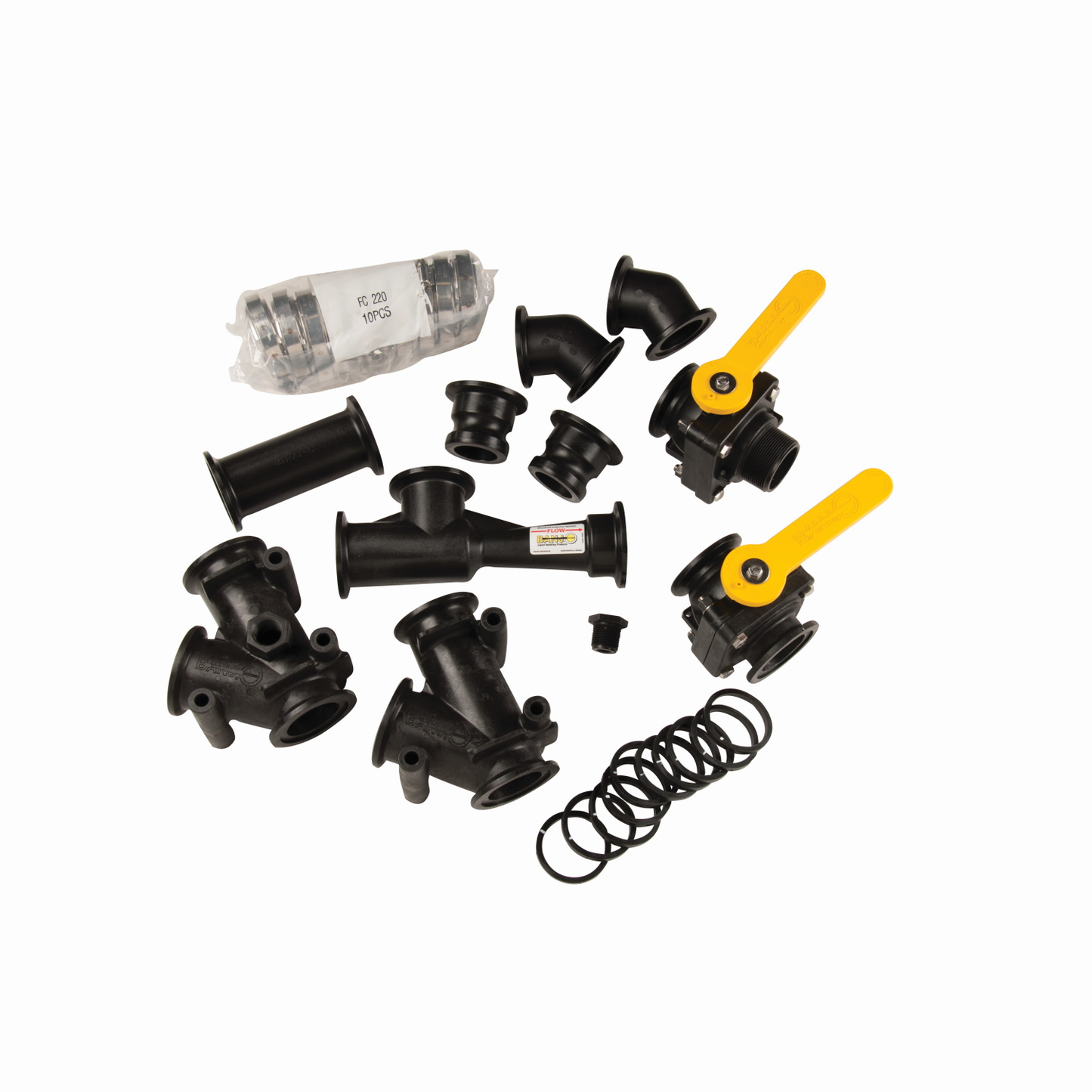 2-inch FP Inductor Assembly A X A Kit | MIS220AAK | Banjo Corporation | Category-Other, Connector Type-Full Port, Connector Type-Manifold Flange