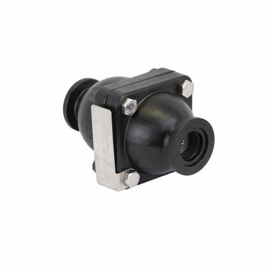 1-inch X 1-inch Manifold Pressure Spike Valve | MPRV100-125 | Banjo Corporation | Category-Valve, Connector Type-Manifold Flange, Material-Polypropylene