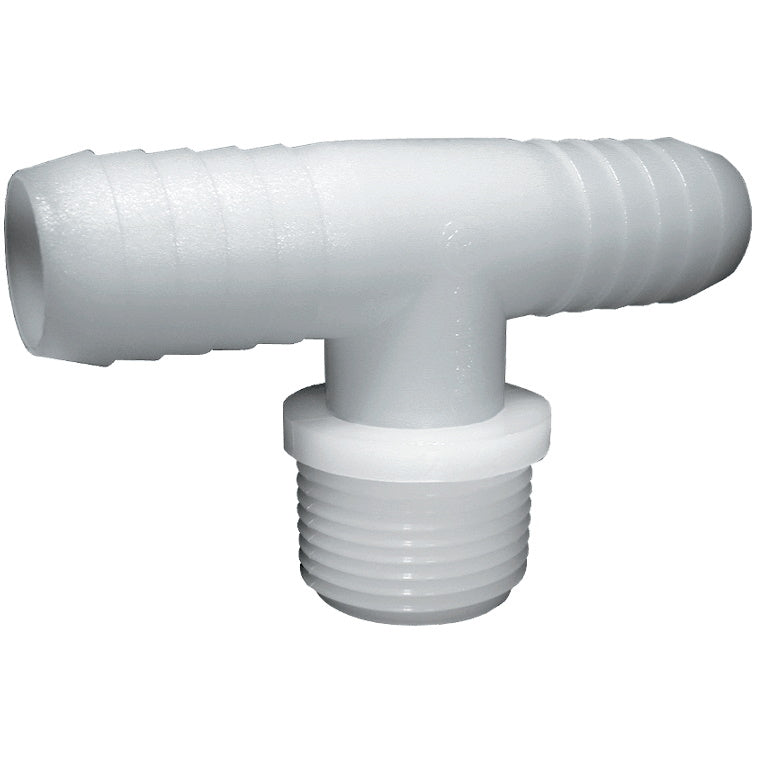 PL Tee 1-inch MNPT X 1/2-inch HB | MT1012 | TerreMax | Category-Tee, Connector Type-HB, Connector Type-Male NPT