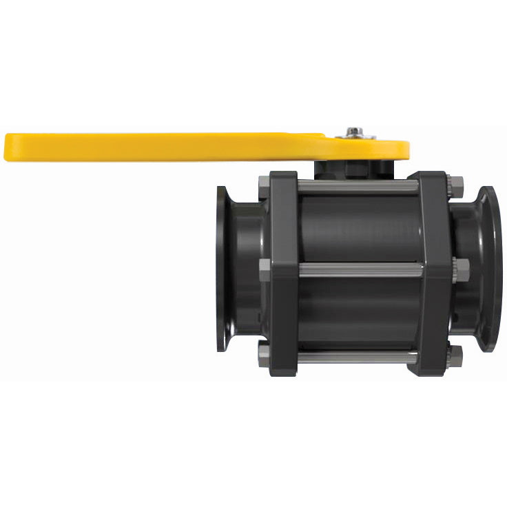 PP Valve 3-inch Flange X 3-inch Flange | MV300 | TerreMax | Category-Valve, Connector Type-Manifold Flange, Material-Polypropylene